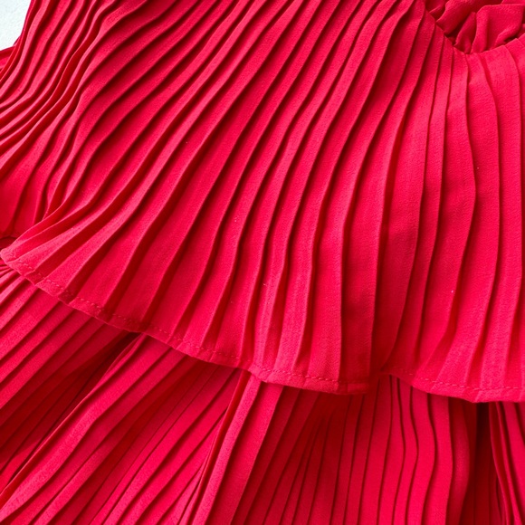 Tiered crepe mini dress - Picture 5 of 6